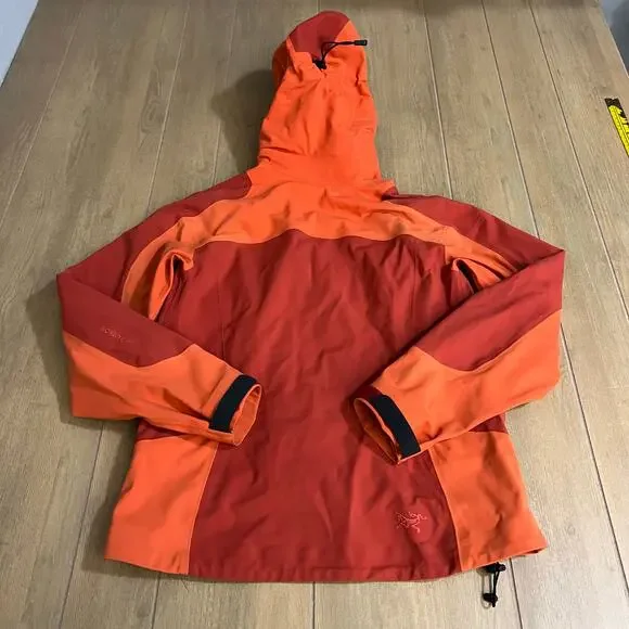 Arc’teryx Women’s M Ski Shell Jacket RECCO Avalanche Orange Hooded Snow - Picture 15 of 16